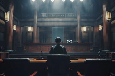 back-view-lawyer-working